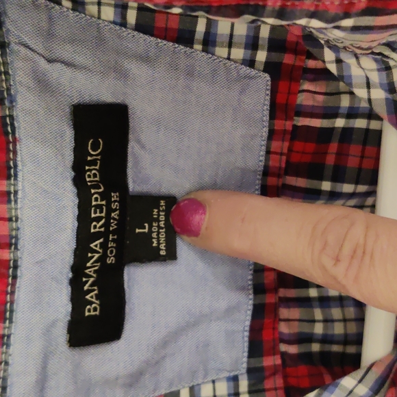 Lot of 2 LS button down shirts - Picture 2 of 6